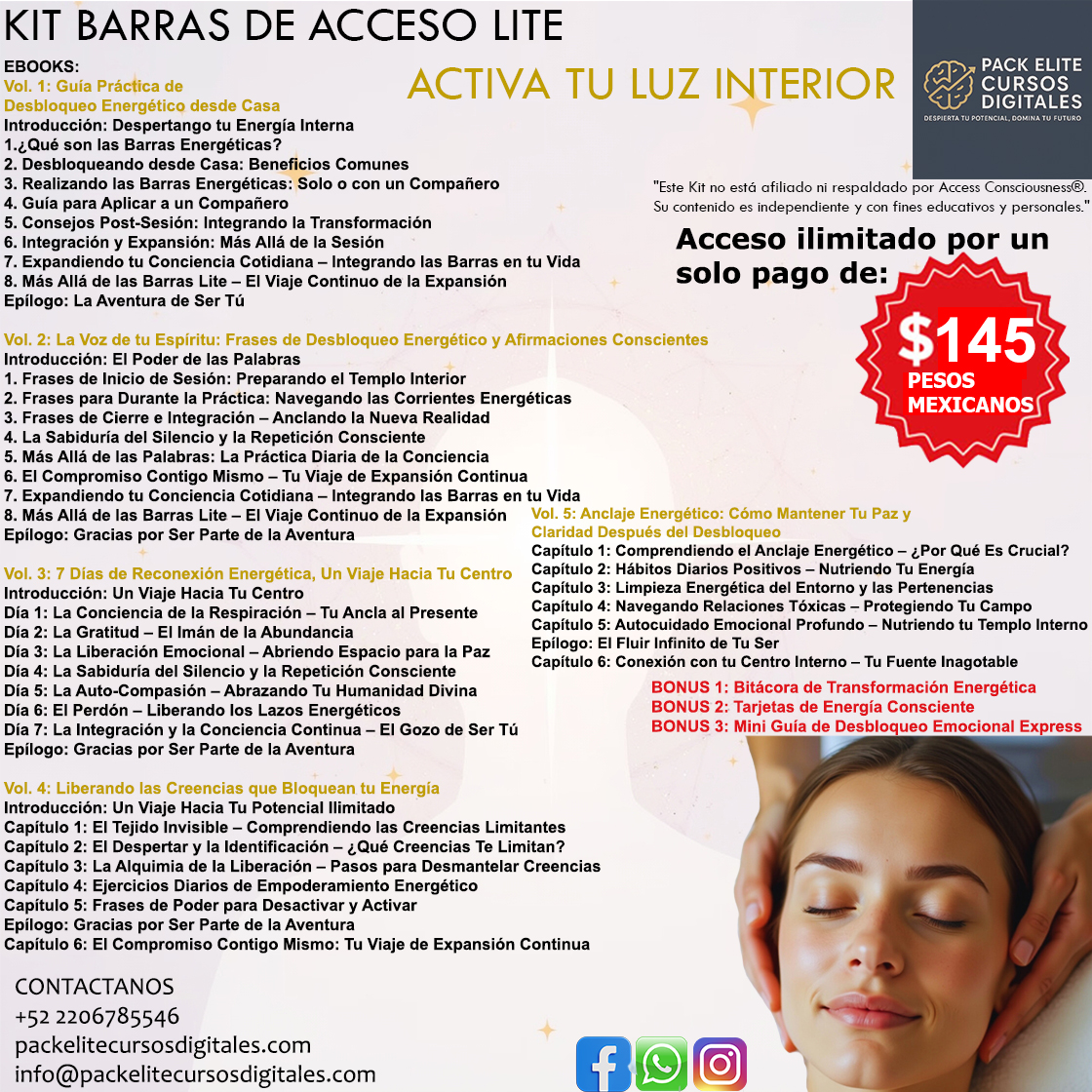 Kit Barras de Acceso Lite