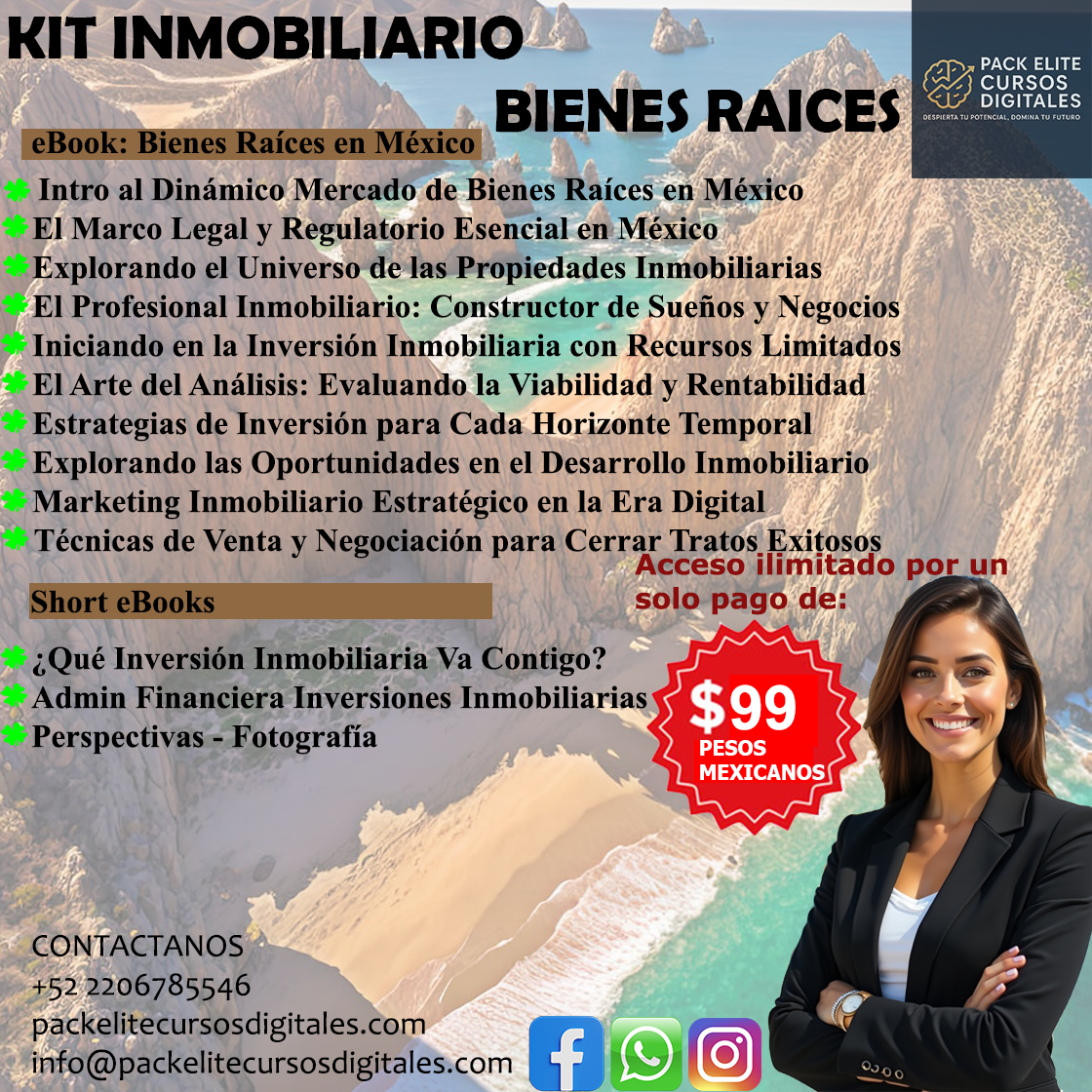Kit Inmobiliario Bienes Raíces